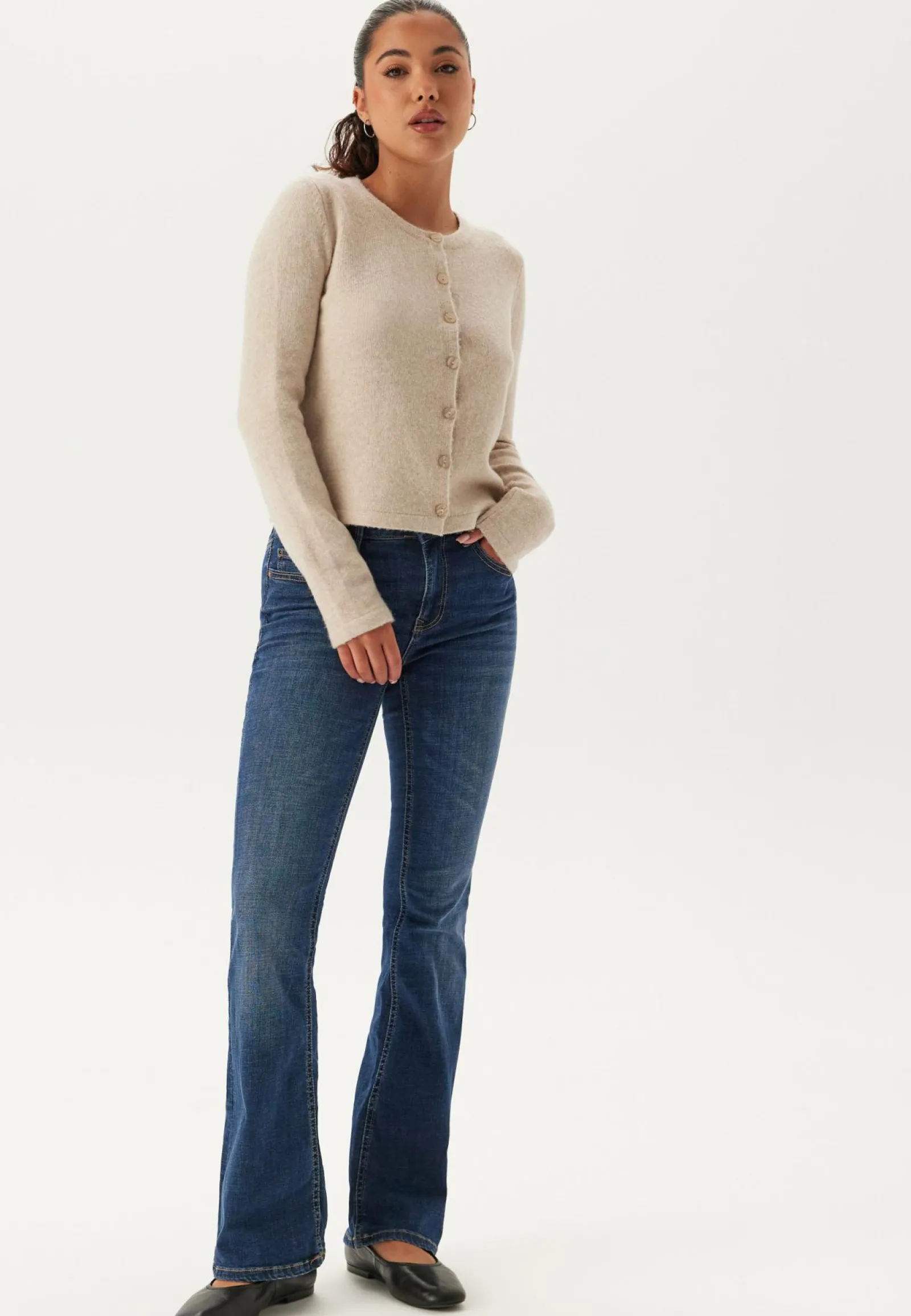 VERO MODA Farkut|Bootcut-Farkut*Vmflash Mr Flared Jeans Li3110