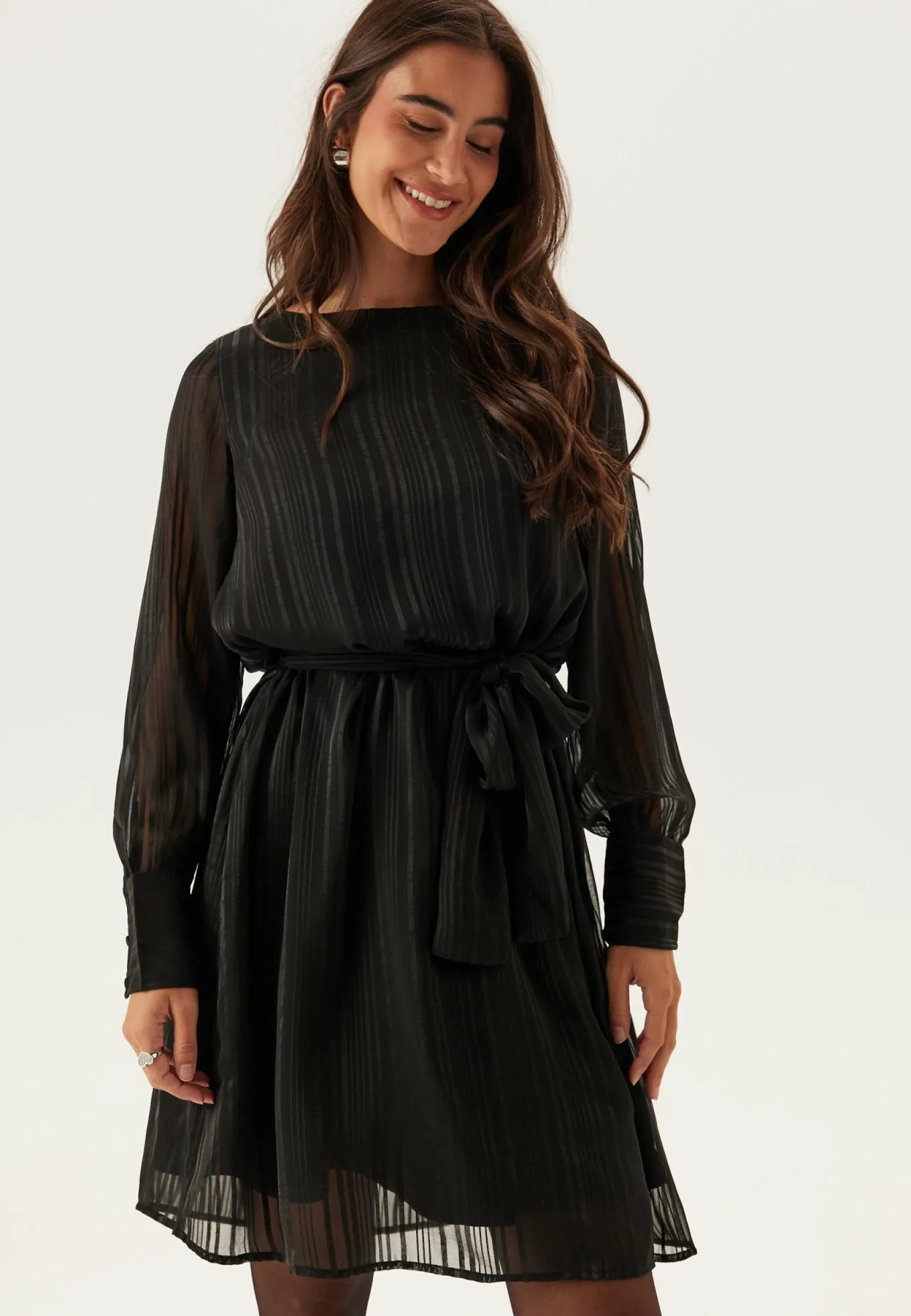 VERO MODA Pitkähihaiset Mekot|Minimekot*Vmgedna L/S ABK DRESS WVN ABK