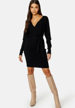 VERO MODA Kietaisumekot|Pitkähihaiset Mekot*Vmhollyrem LS V-Neck Dress