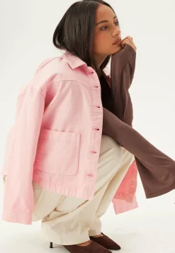 VERO MODA Kevättakit|Kevyet Takit*Vmjamie Ls Denim Shacket Mix N