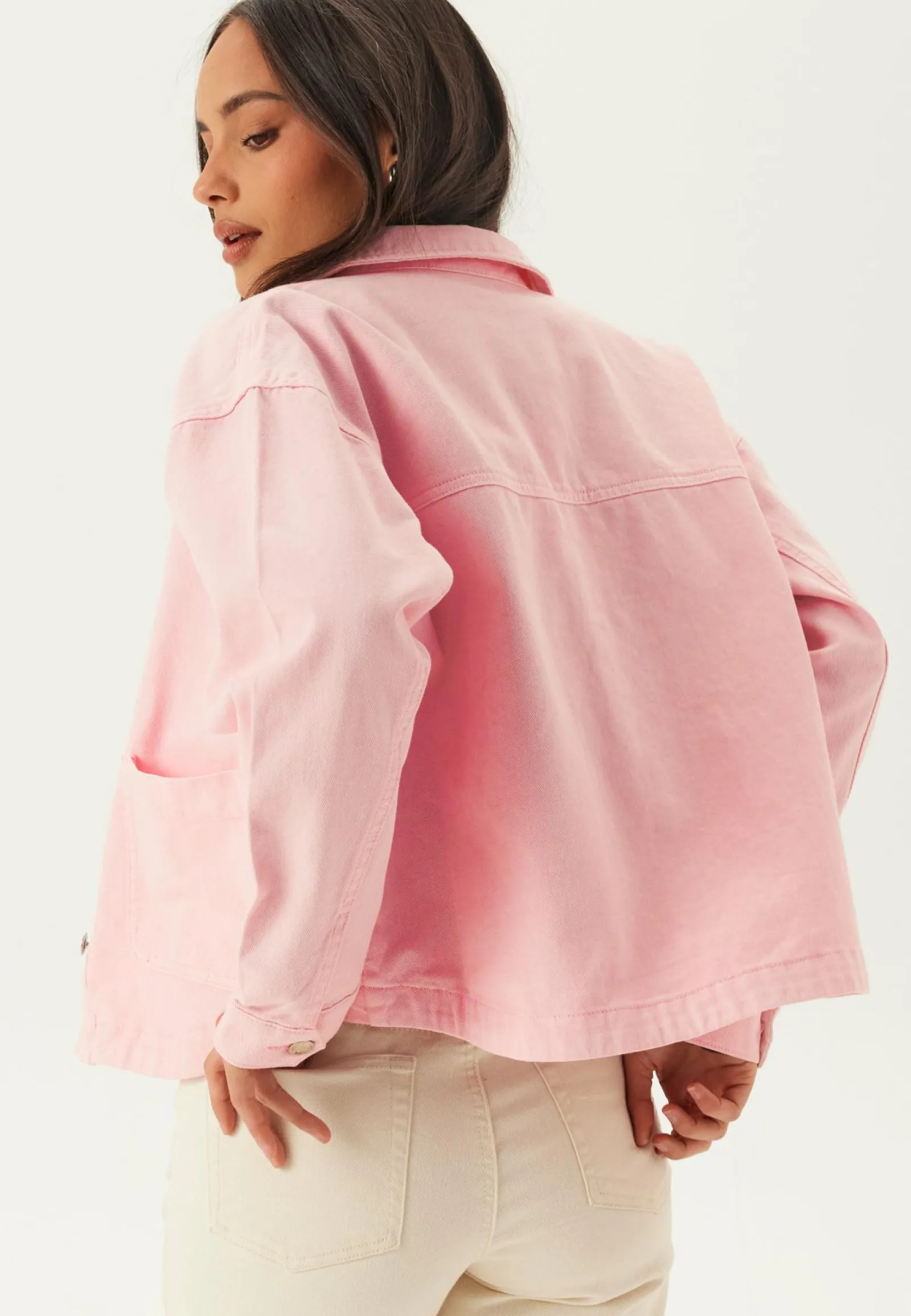 VERO MODA Kevättakit|Kevyet Takit*Vmjamie Ls Denim Shacket Mix N