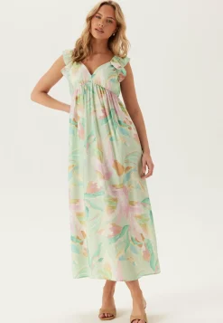 VERO MODA Juhlamekot|Kukkakuosiset Ja Kuviolliset Mekot*Vmjosie Sl Ankle Frill Dress