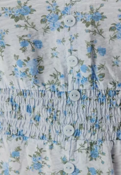 VERO MODA Hihattomat Puserot Ja Paidat|Kuviolliset Puserot*Vmjosie Ss V-neck Short Smock Top