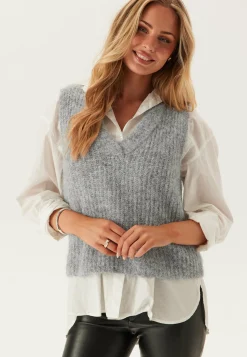 VERO MODA Neuletopit|Neuletopit*Vmnovah Rib Sl V-neck Vest