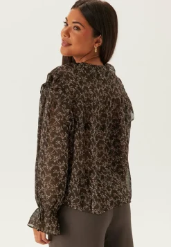 VERO MODA Rusetilliset Puserot|Röyhelöpuserot*Vmpetra Ls Shirt