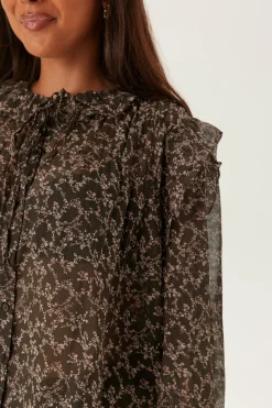 VERO MODA Rusetilliset Puserot|Röyhelöpuserot*Vmpetra Ls Shirt