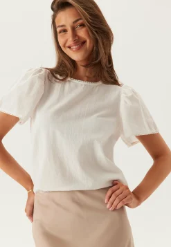 VERO MODA Yksiväriset Puserot Ja Paidat|Rennot Puserot Ja Paidat*Vmpretty Ss Top