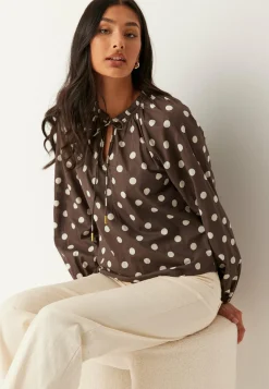 VERO MODA Tunikat Ja Puserot|Rennot Puserot Ja Paidat*Vmroxy Ls Tie Top