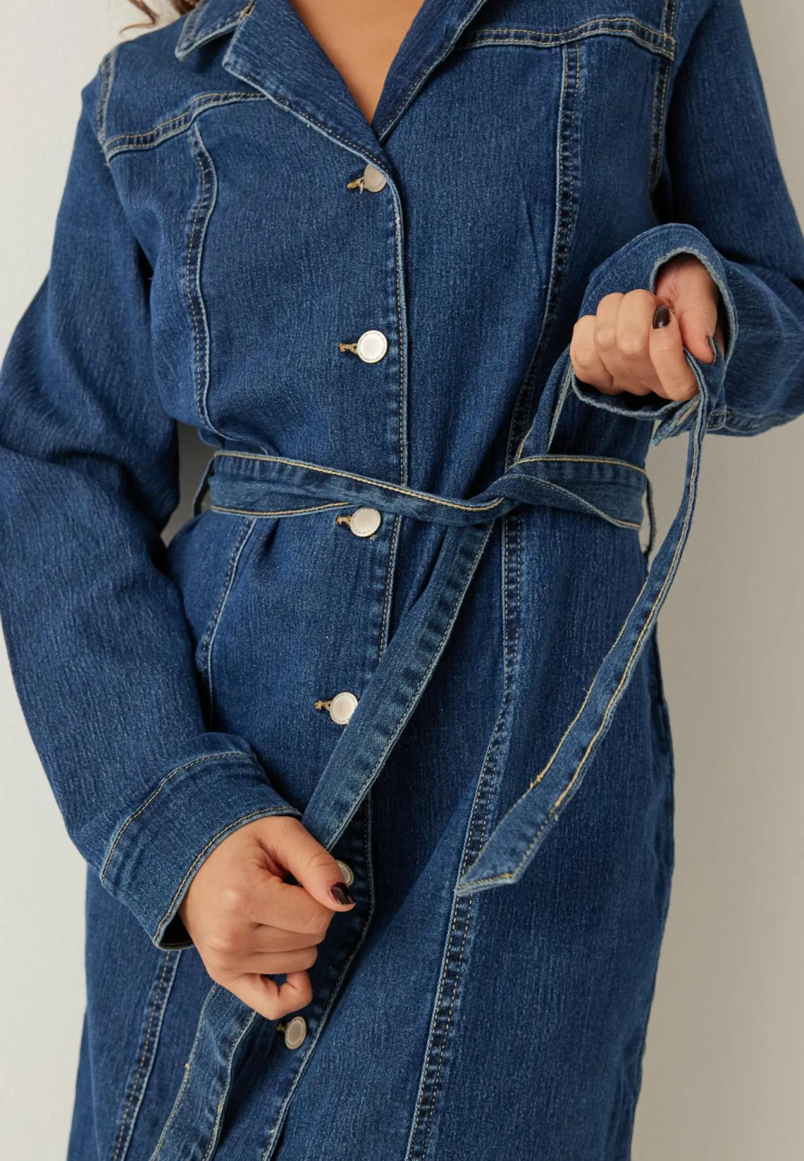 VERO MODA Paitamekot|Pitkähihaiset Mekot*Vmtelly Ls 7/8 DNM DRESS