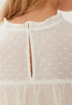 VERO MODA Rennot Topit*Vmtrine Sl Lace Top