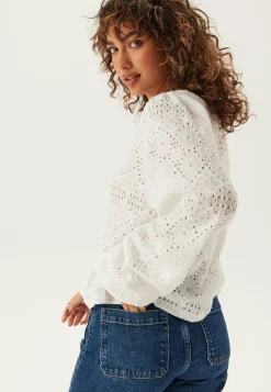 BUBBLEROOM Yksiväriset Puserot Ja Paidat|Tunikat Ja Puserot*Volume Sleeve Button Blouse