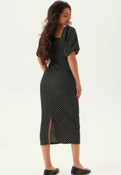 BUBBLEROOM Pilkulliset Mekot|Kesämekot*Volume Sleeve Midi Dress