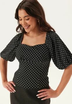 BUBBLEROOM Juhlatopit|Rennot Topit*Volume Sleeve Top