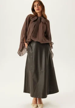 BUBBLEROOM Rusetilliset Puserot|Yksiväriset Puserot Ja Paidat*Wide Sleeve Bow Blouse