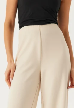 BUBBLEROOM Leveälahkeiset Housut|Korkeavyötäröiset Housut*Wide Soft Trousers