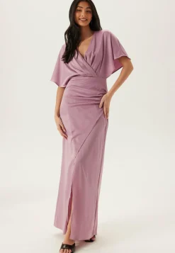 Bubbleroom Occasion Morsiusneitomekot|Juhlamekot*Wrap Satin Gown