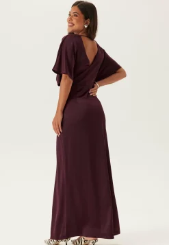 Bubbleroom Occasion Morsiusneitomekot|Iltapuvut*Wrap Satin Gown