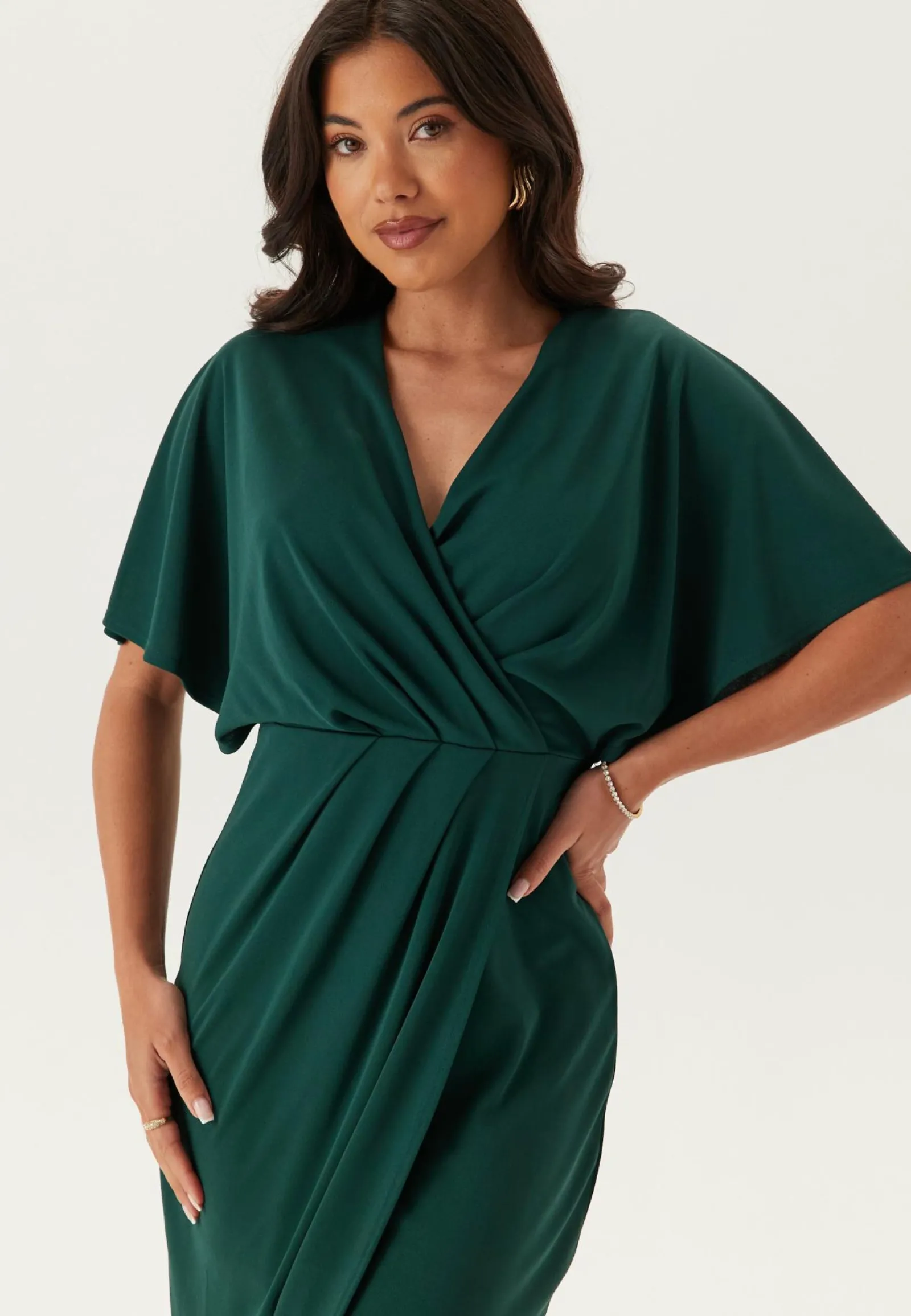 Bubbleroom Occasion Joulumekot|Juhlamekot*Wrap Slit Maxi Dress