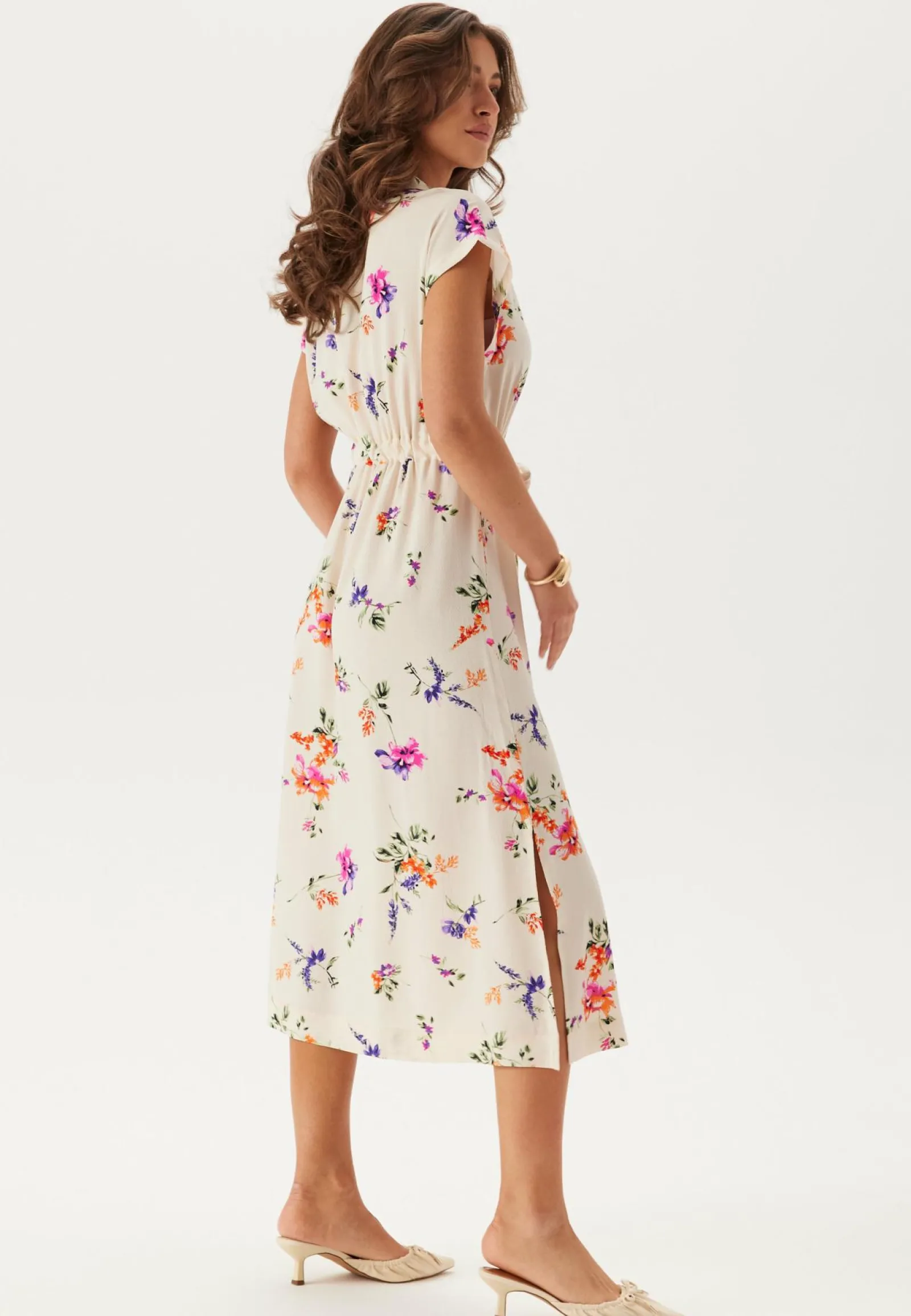 YAS Kukkakuosiset Ja Kuviolliset Mekot|Kesämekot*asina Cs Midi Belt Dress