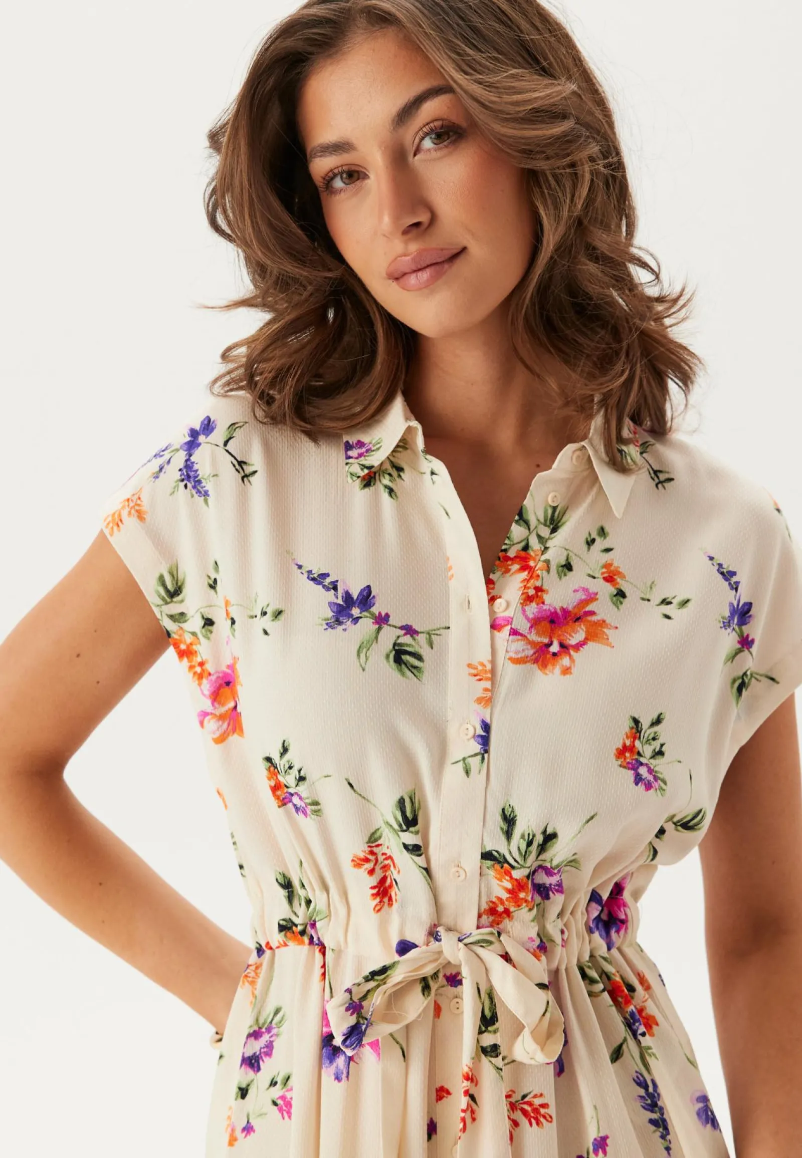 YAS Kukkakuosiset Ja Kuviolliset Mekot|Kesämekot*asina Cs Midi Belt Dress