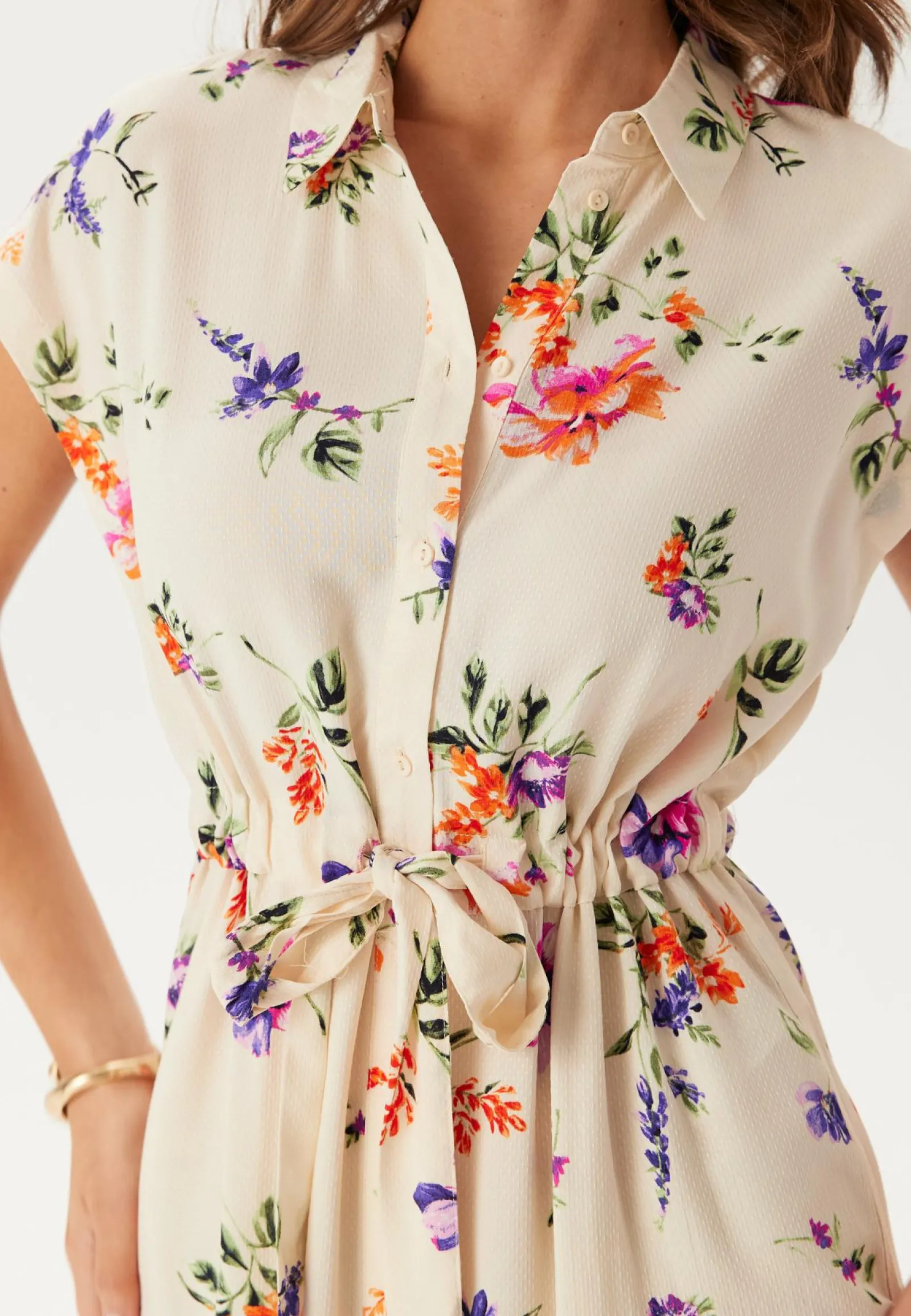 YAS Kukkakuosiset Ja Kuviolliset Mekot|Kesämekot*asina Cs Midi Belt Dress