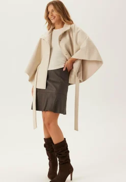 YAS Nahkahameet|Lyhyet Hameet*colly Mw Naplon Leather Skirt