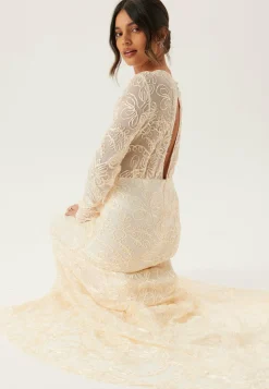 YAS Pitkähihaiset Mekot|Häämekot*florina Ls Train Dress