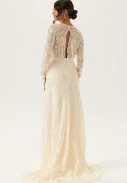 YAS Pitkähihaiset Mekot|Häämekot*florina Ls Train Dress