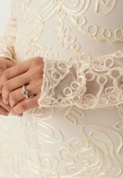 YAS Pitkähihaiset Mekot|Häämekot*florina Ls Train Dress