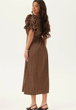 YAS Kukkakuosiset Ja Kuviolliset Mekot|Puhvihihalliset Mekot*pella 2/4 LONG DRESS