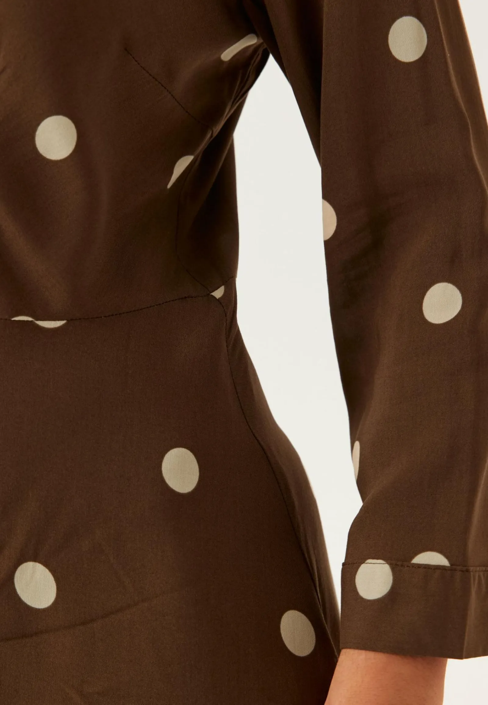 YAS Paitamekot|Pilkulliset Mekot*savanna Long Shirt Dress