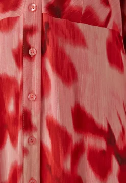 YAS Kukkakuosiset Ja Kuviolliset Mekot|Paitamekot*savanna Long Shirt Dress