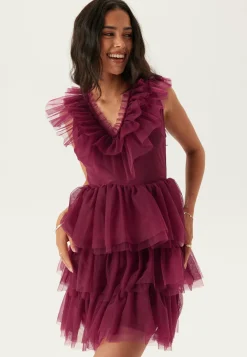 YAS Joulumekot|Minimekot*valentina Sl Tulle Dress